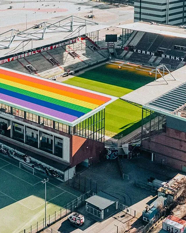 Millerntor Stadium St. Pauli, Hamburg, Germany